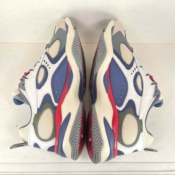 Fila Boveasorus Leather Low Top Sneaker Size 9.5 Women - Picture 7 of 9